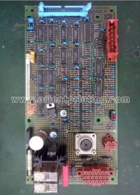 Circuit Board AUK 00.781.4307/01 For Heidelberg