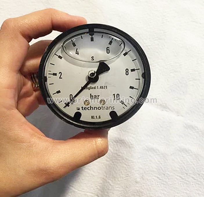 10 Bar Pressure Gauge For Heidelberg Spare Parts