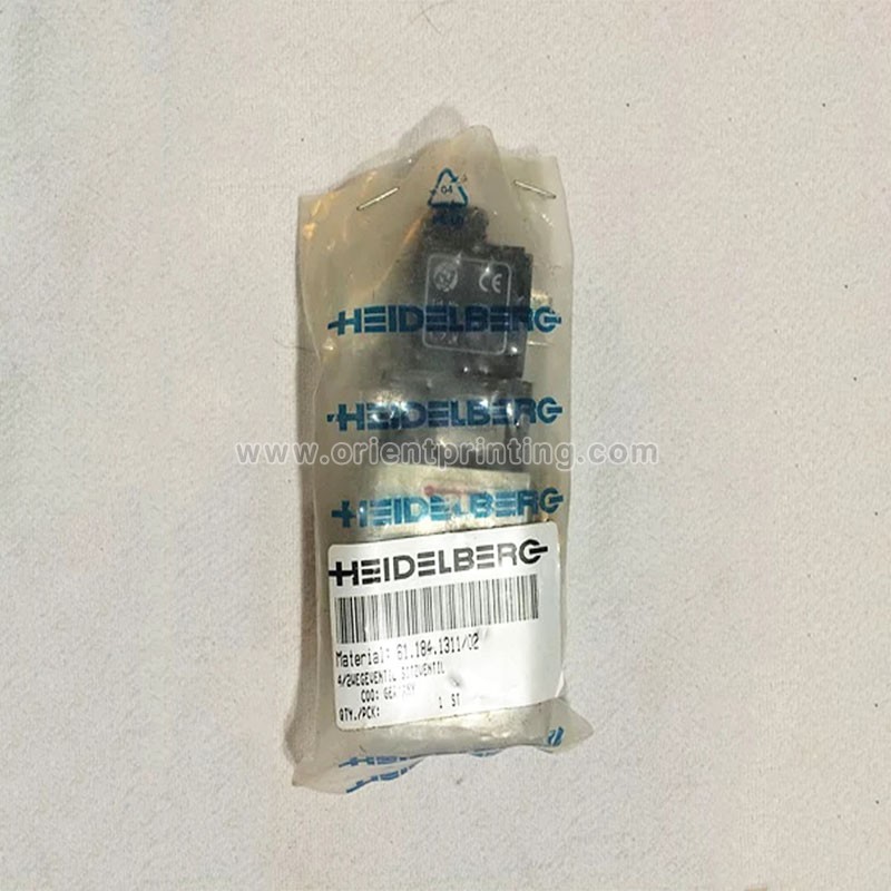 Heidelberg 4/2-way Penumatic Valve 61.184.1311, Heidelberg Machinery Parts