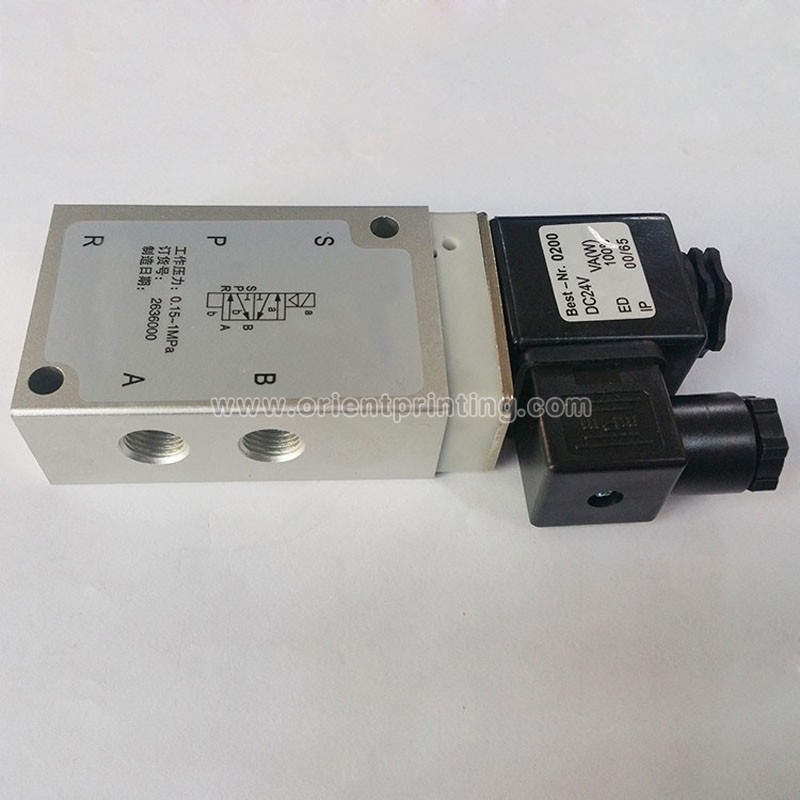 Heidelberg 5/2-Way Valve 00.580.2291, Heidelberg Offset Press Parts