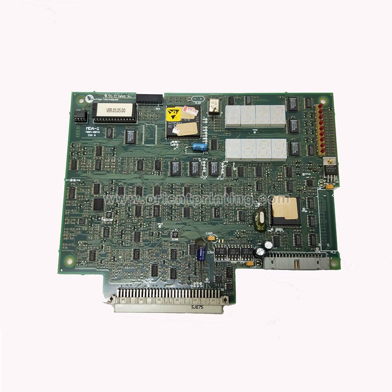 Emerson MDA-1 7004-0043 ISS6 CONTROL TECHNIQUES Board For KBA ,KBA Offset Press Parts