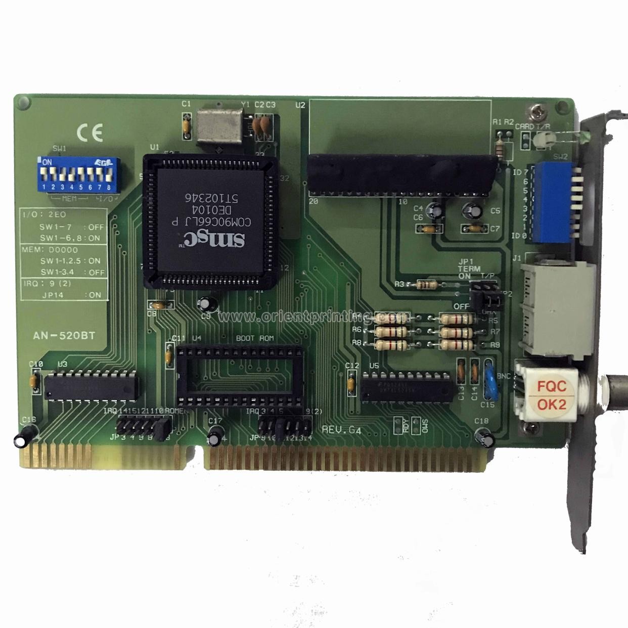 KBA ARCNET AN-520-BT Mainframe Commuication Card , KBA Offset Press Parts