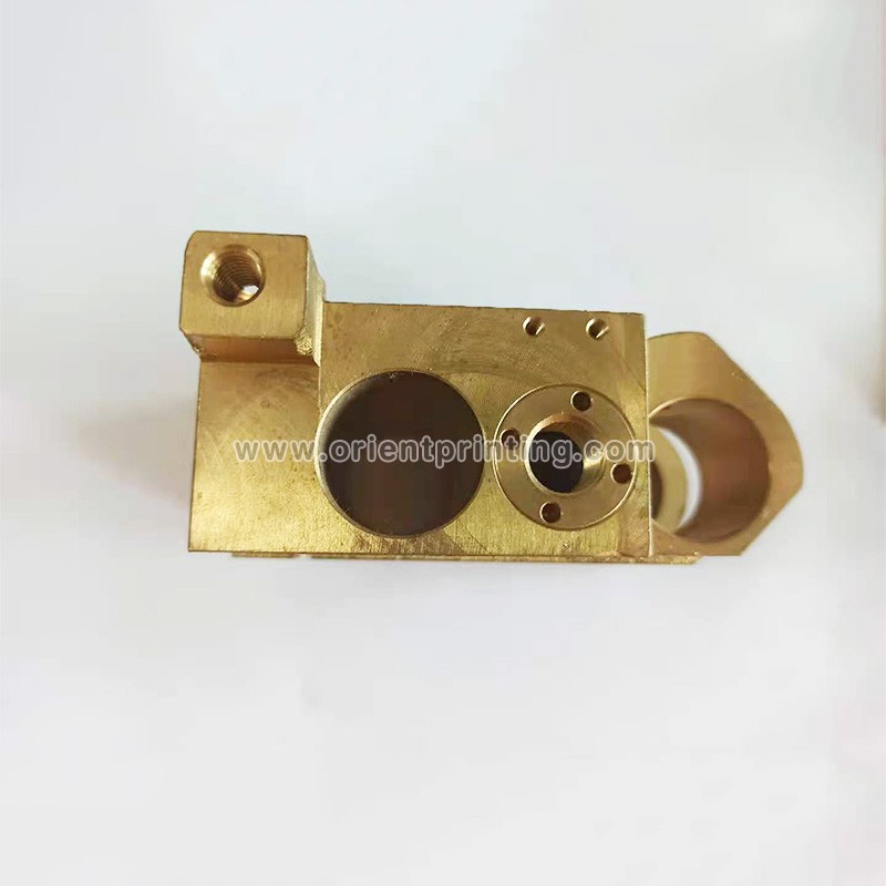 C5.072.201 C5.072.202 One Pair Good Quality Heidelberg CD102 Side Lay Housing DS OS Support Brass Block