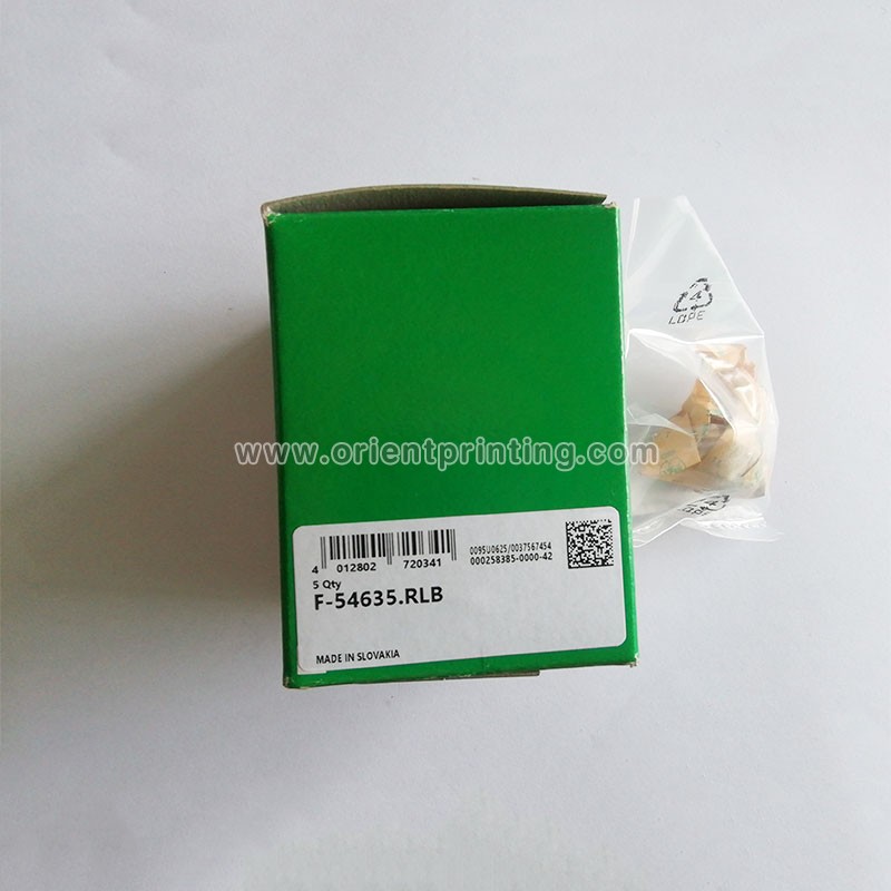 F-54635.RLB Original New Bearing Brush 00.550.0675 And Pin 47.005.024 For Heidelberg Machine