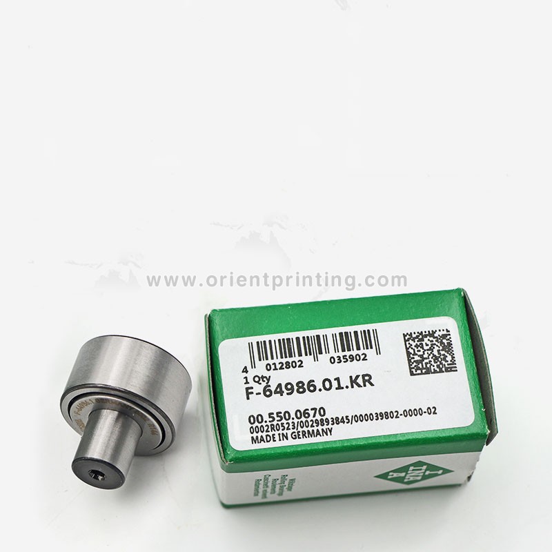 00.550.1806 Original New Germany Made INA Cam Follower F-64986 For Heidelberg SM52 PM52