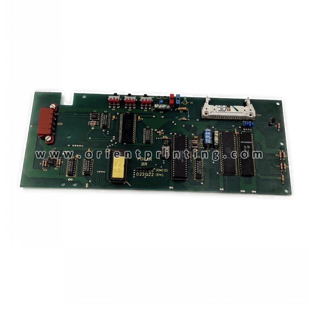 023022 Original Polar EM Machine Circuit Board EM BR EM-BR V3.0 023022 Polar Cutting Machine