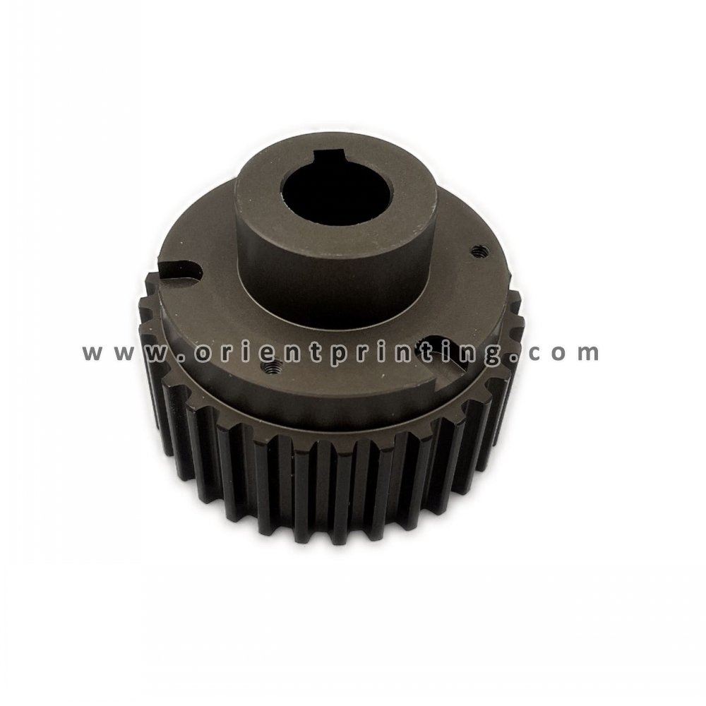 M2.016.272 Feeder Transmission Pulley 32 Teeth OD 80mm ID 20mm Thickness 60mm