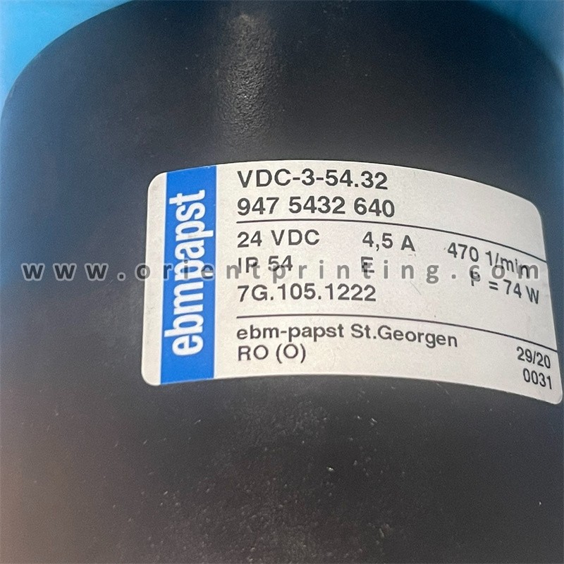 7G.105.1222 VDC-3-54.32 947 5432 640 Motor For Heidelberg