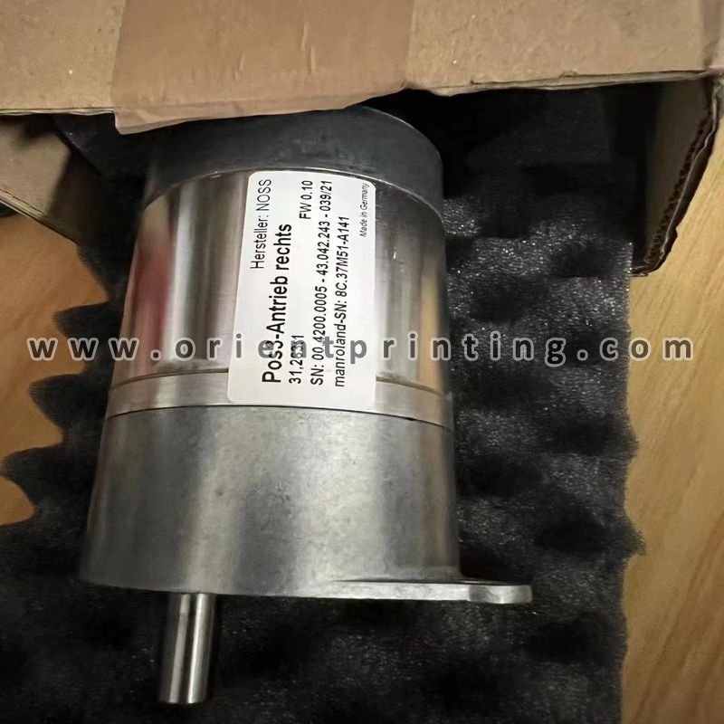 8C.37M51-A141 00.4200.0005 Servo Motor Gear drive 31.263:1 Cartridge Motor For Man Roland 700/500 Motor